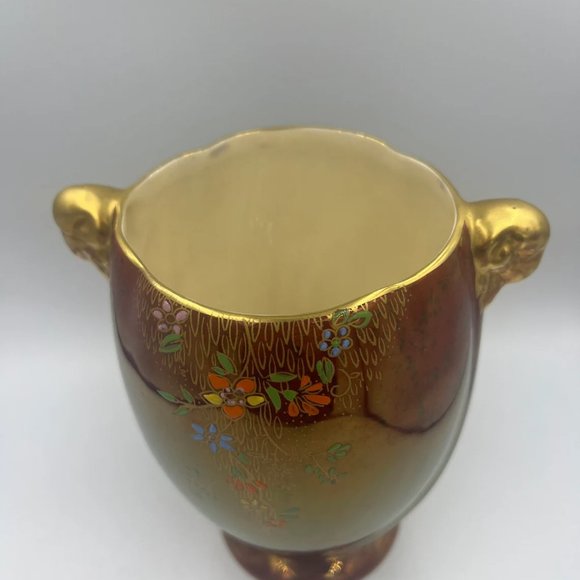 Crown Devon Tumbling Flower 6 inch Vase - Picture 5 of 9